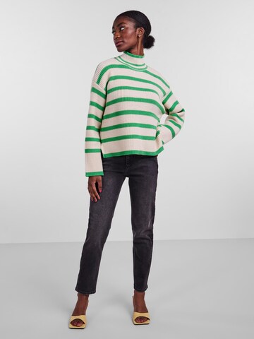 Y.A.S Sweter w kolorze zielony
