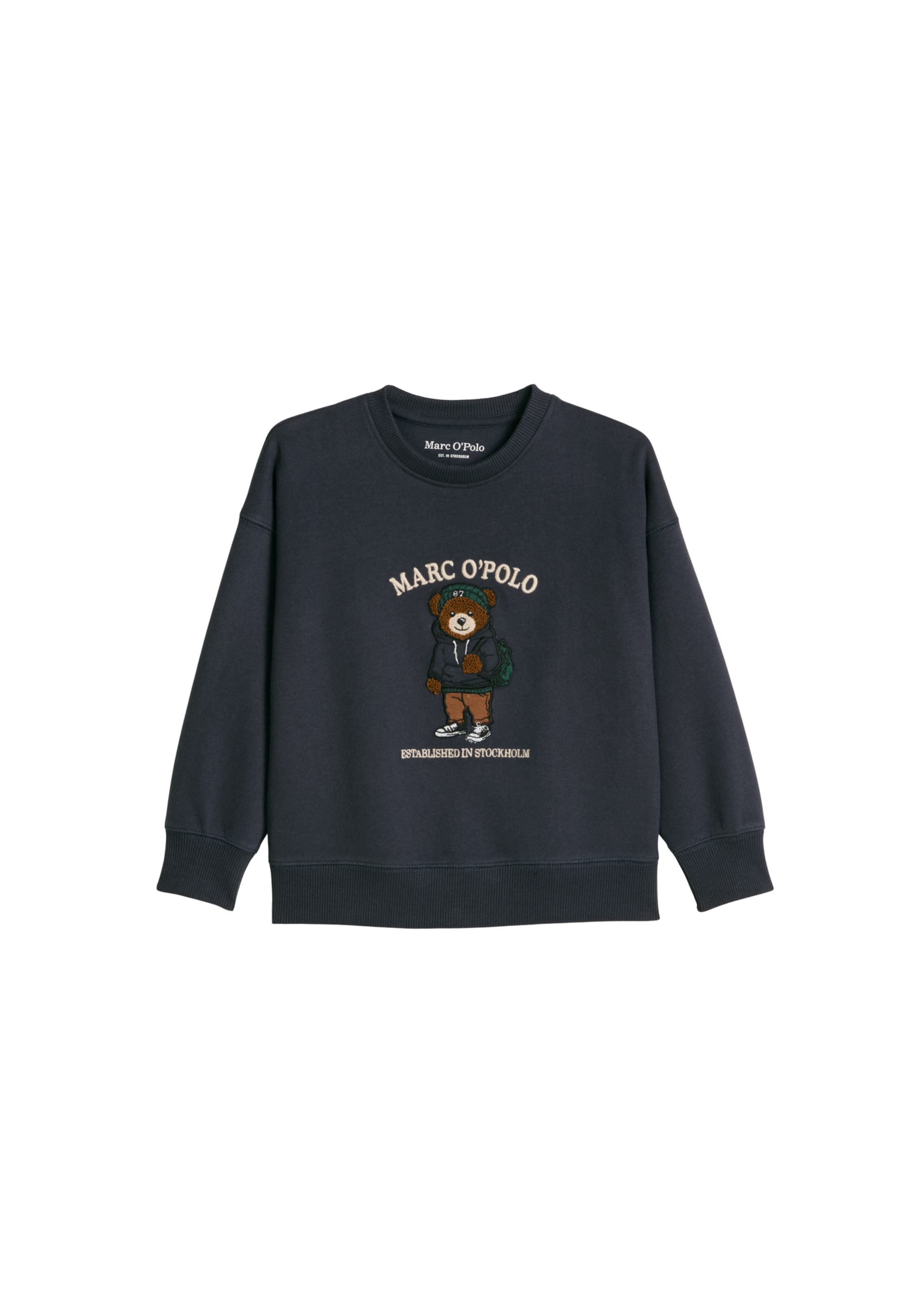Sweat Marc O'Polo en bleu : devant