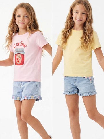 Trendyol Shirt in Yellow: front