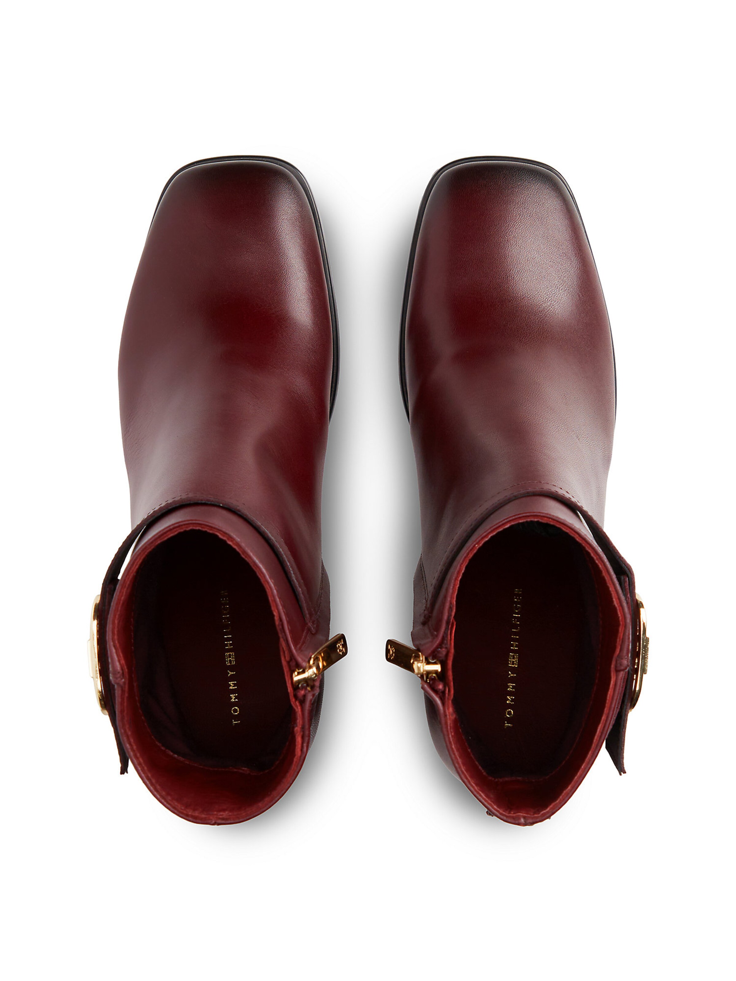 TOMMY HILFIGER Ankle boots in Red