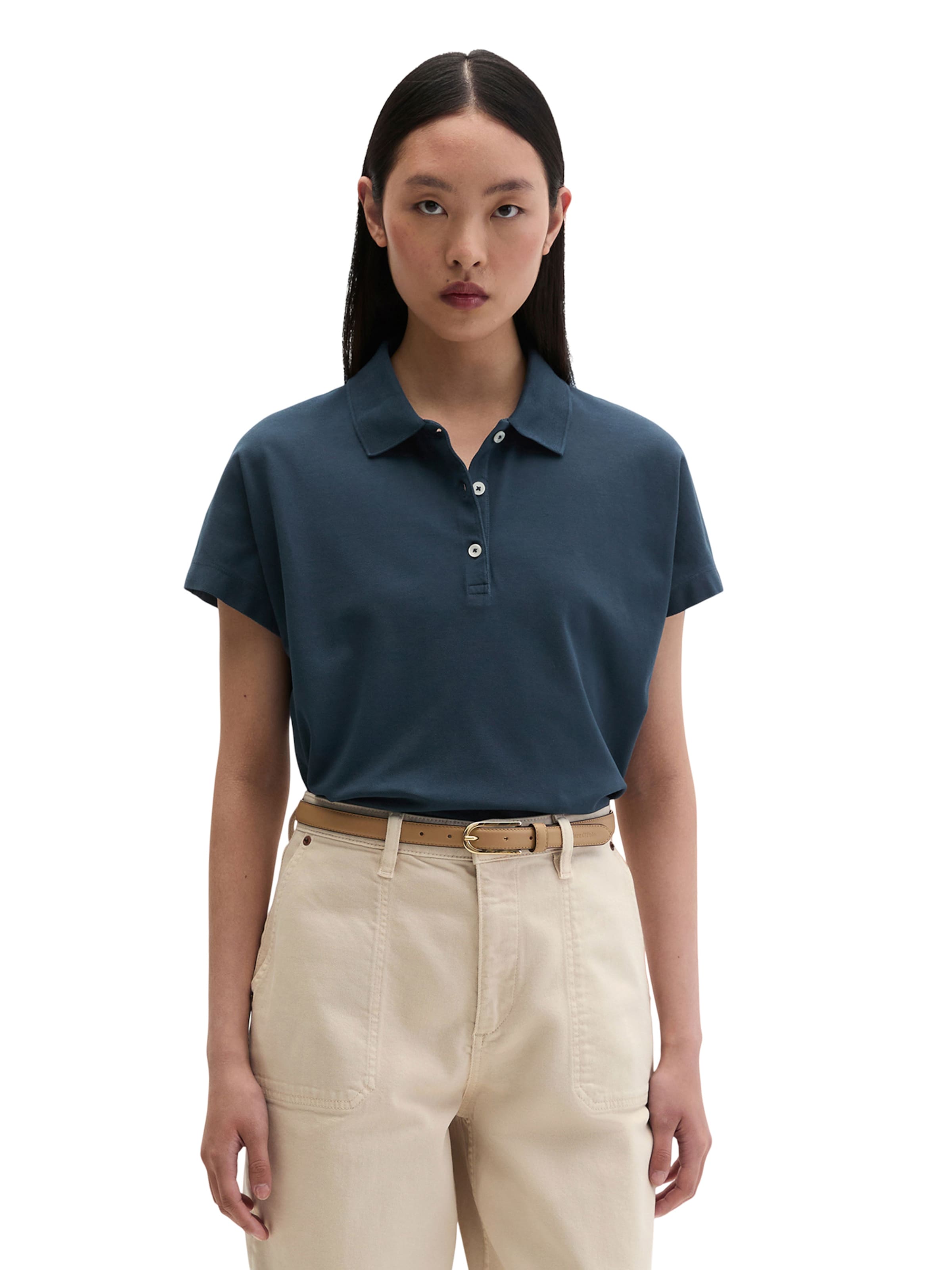 Marc O'Polo Shirt in Blue: front