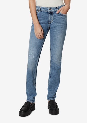 Marc O'Polo Slimfit Jeans 'ALBY' i blå: framsida
