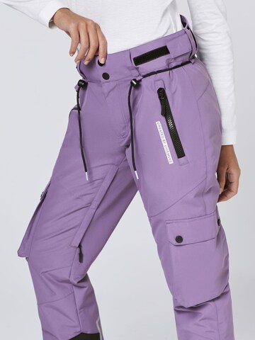 CHIEMSEE Regular Sporthose in Lila