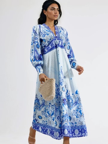 MSN Collection Obleka 'Maxi' | modra barva