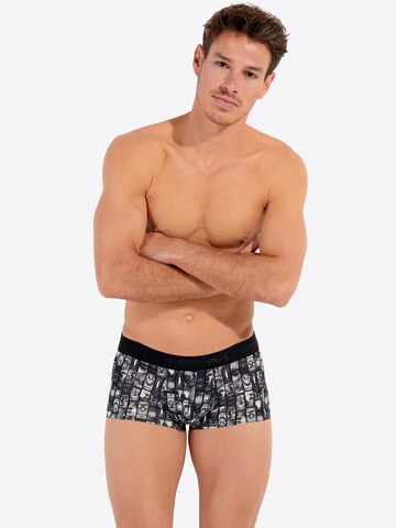 HOM Boxershorts ' Rockcity ' in Grijs: voorkant