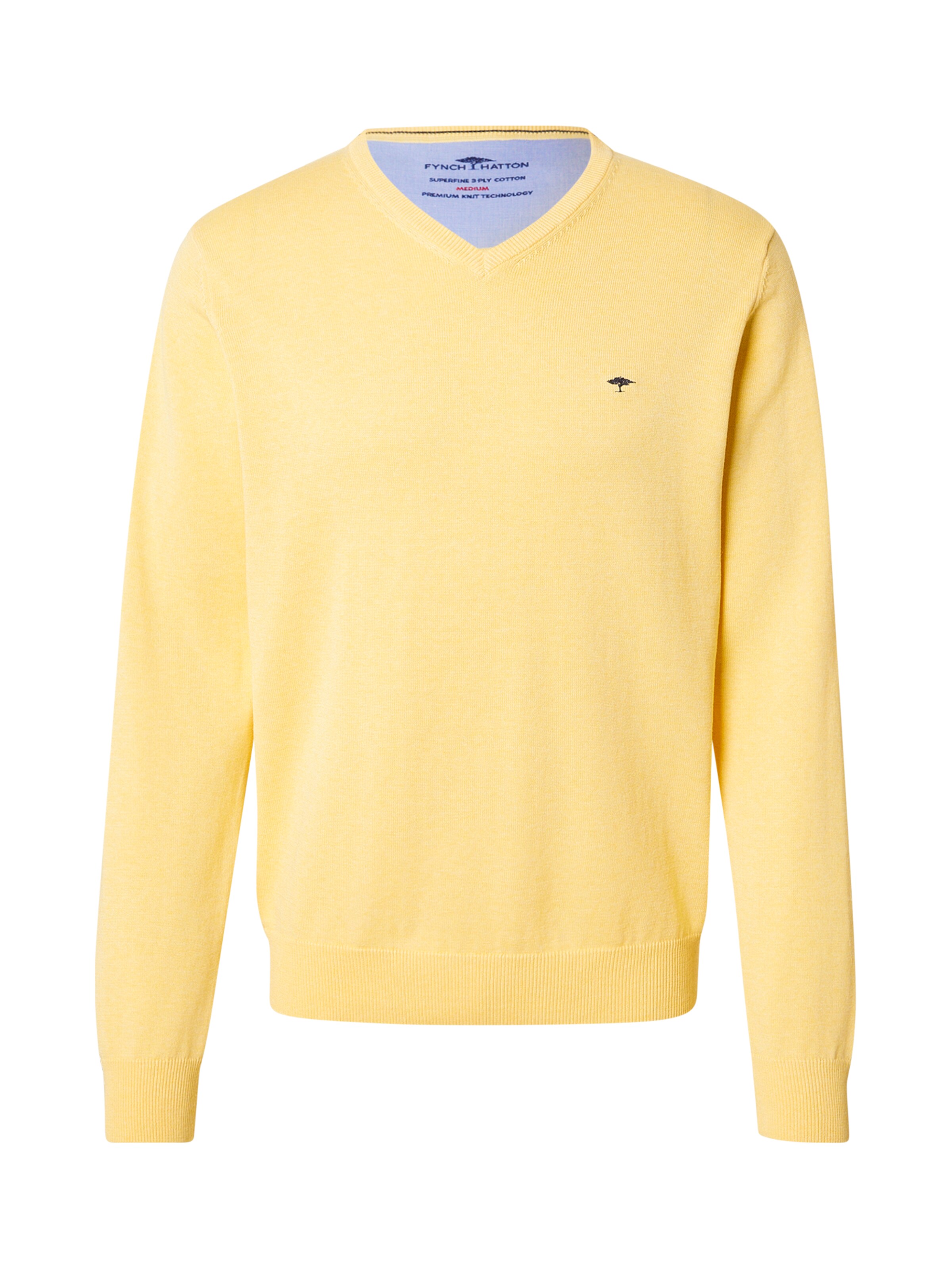 Pullover di FYNCH-HATTON in giallo: frontale