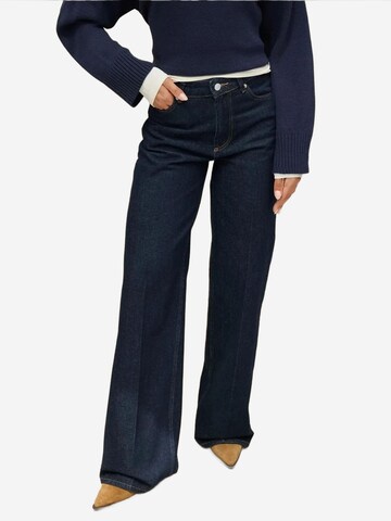 Wide Leg Jean Hiccup en bleu : devant