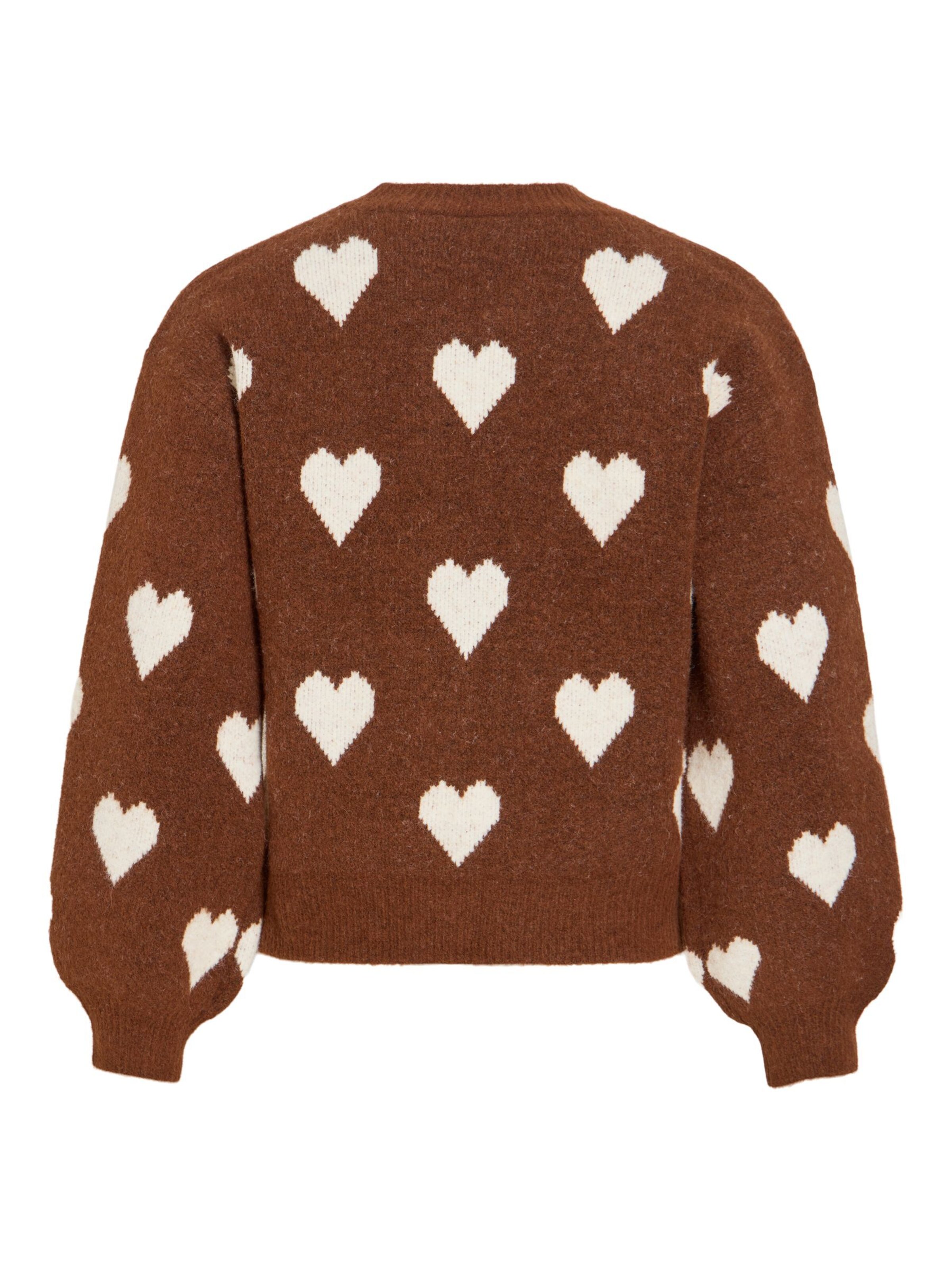 VILA Trui 'VILUNA' in Bruin