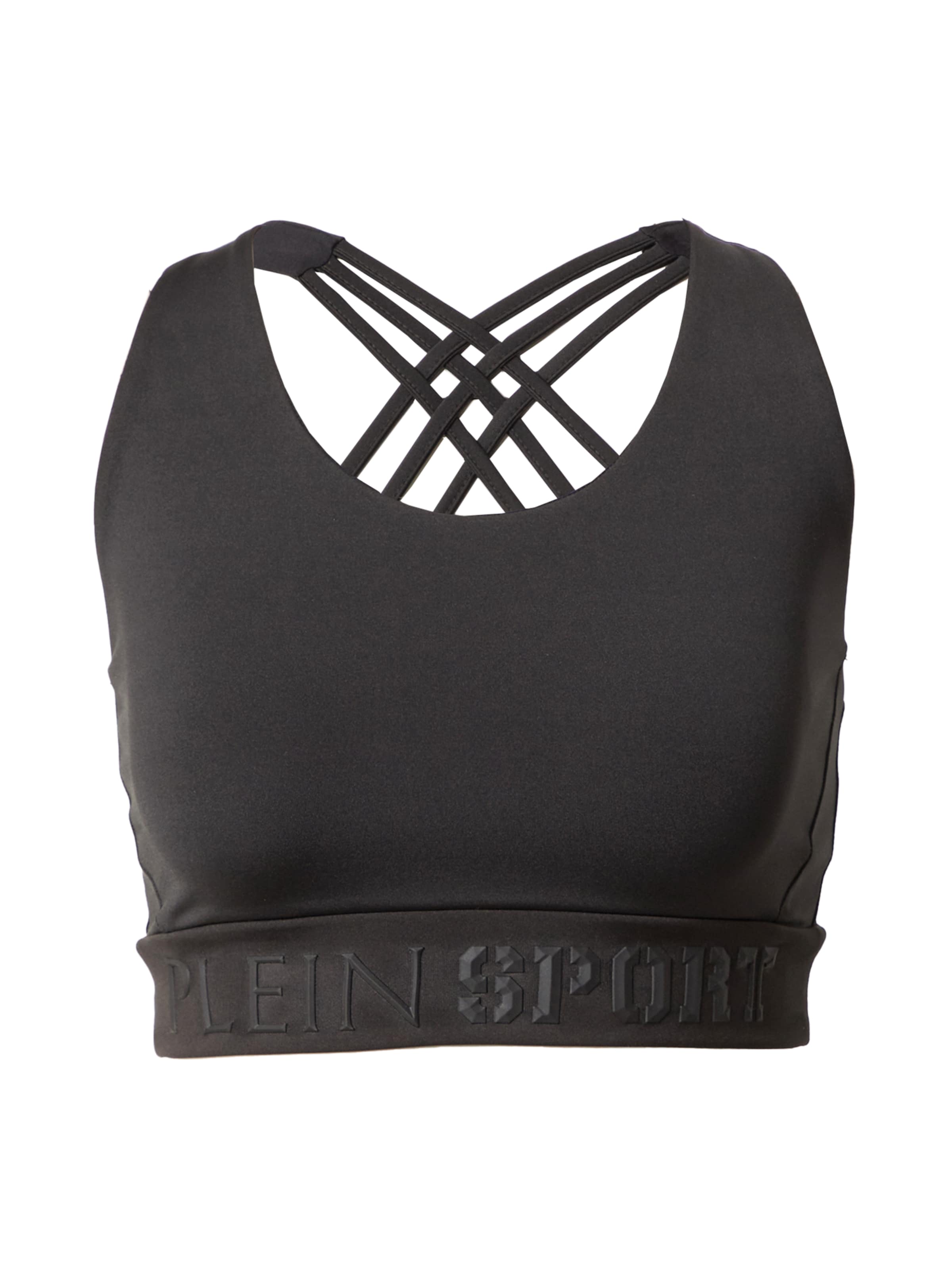 Plein Sport Top in de kleur Zwart, Productweergave