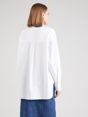 Chemisier 'PCMELIA' PIECES en blanc