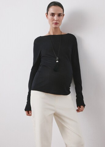 MANGO Boot cut Jeans 'Bootmum' in White