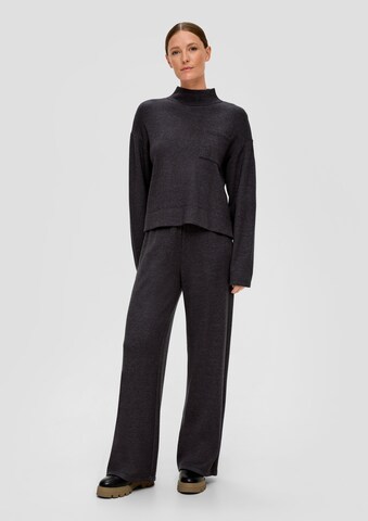 s.Oliver Wide leg Trousers in Grey