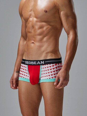 SEOBEAN Boxershorts 'Love Heart'‌‌‌‌‌‌ in Rot
