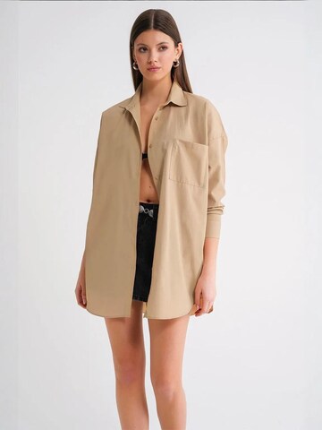 Camicia da donna di MixRay in beige
