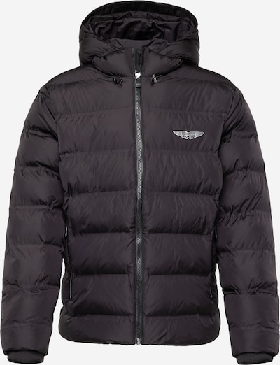 Hackett London Zimska jakna 'AM SUB SONIC' | črna / bela barva, Prikaz izdelka