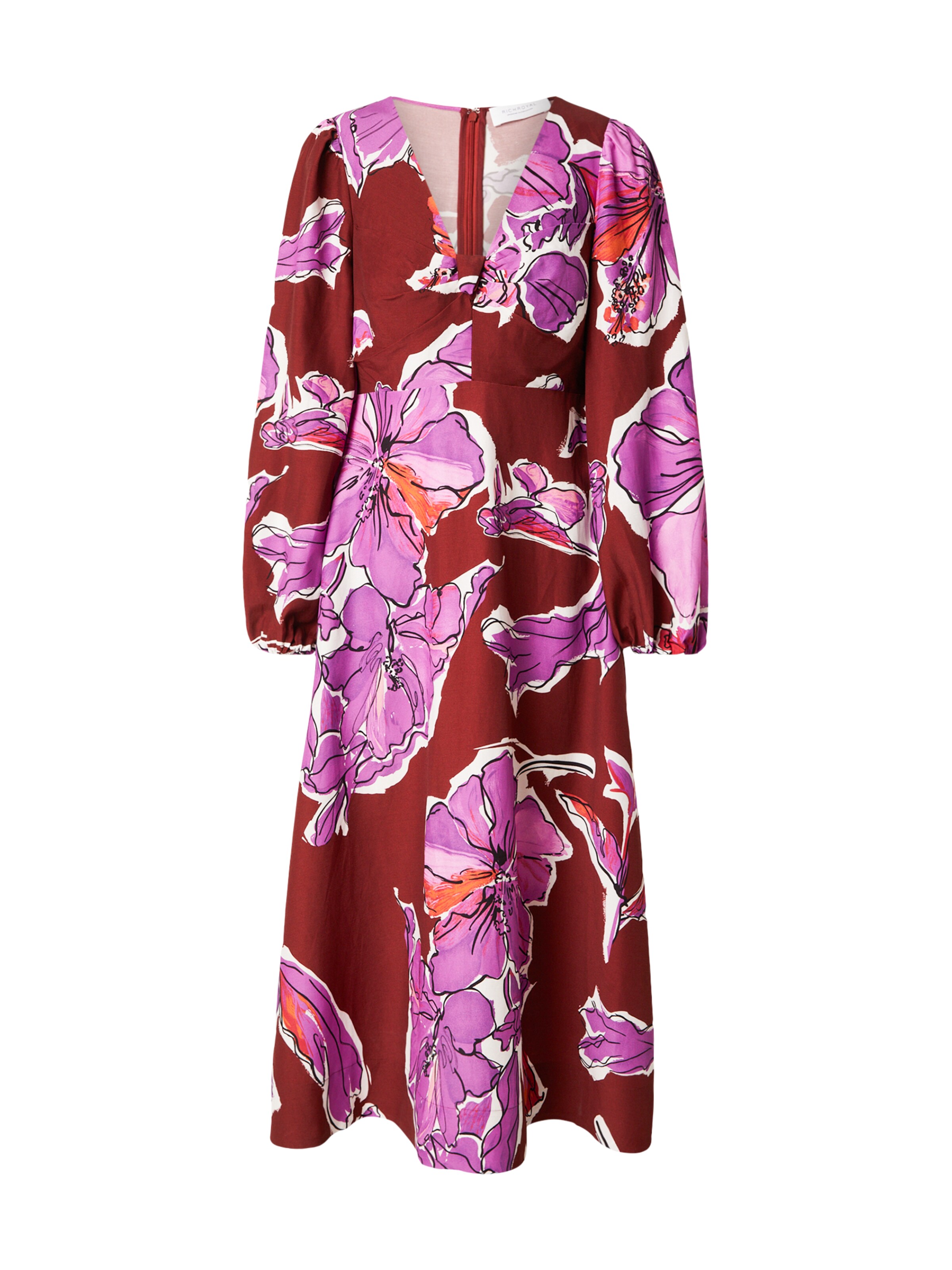 Rich & Royal Dress in Pink: front