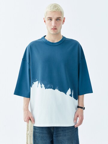 VAMOS CLO T-shirt 'Gironde' i blå: framsida