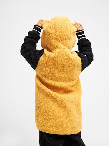 WeeDo Fleece Jacket 'TEDDY BEAR' in Yellow