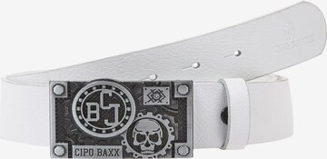 CIPO & BAXX Belt in White: front