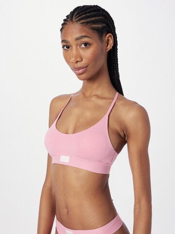 Cotton On Body Bralette Bra in Pink: front