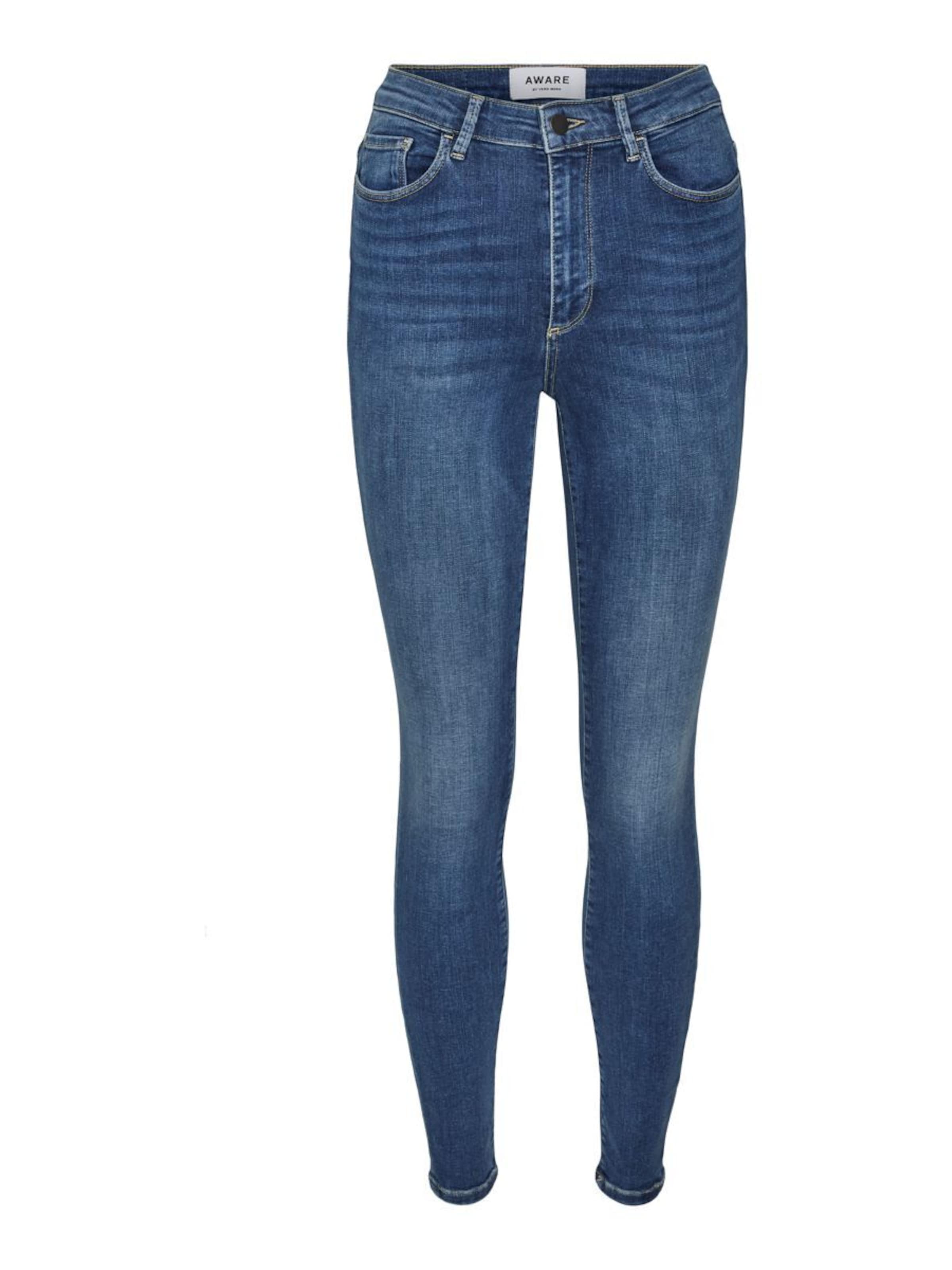 VERO MODA Skinny Jeans 'SOPHIA' in Blauw: voorkant