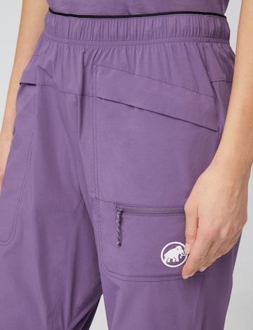 MAMMUT Regular Hose ‘Sender Climbing’ in Lila