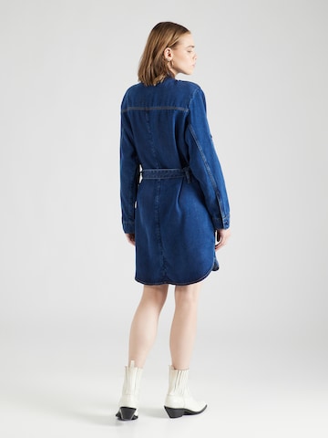 G-Star RAW - Vestido camisero en azul