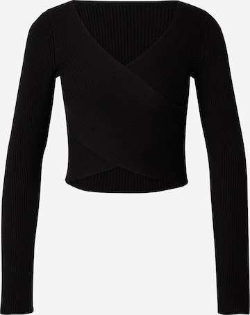 HOLLISTER Sweater 'EMEA' in Black: front