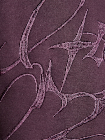 WEEKDAY Sweatjacka 'Scuba Simon' i lila