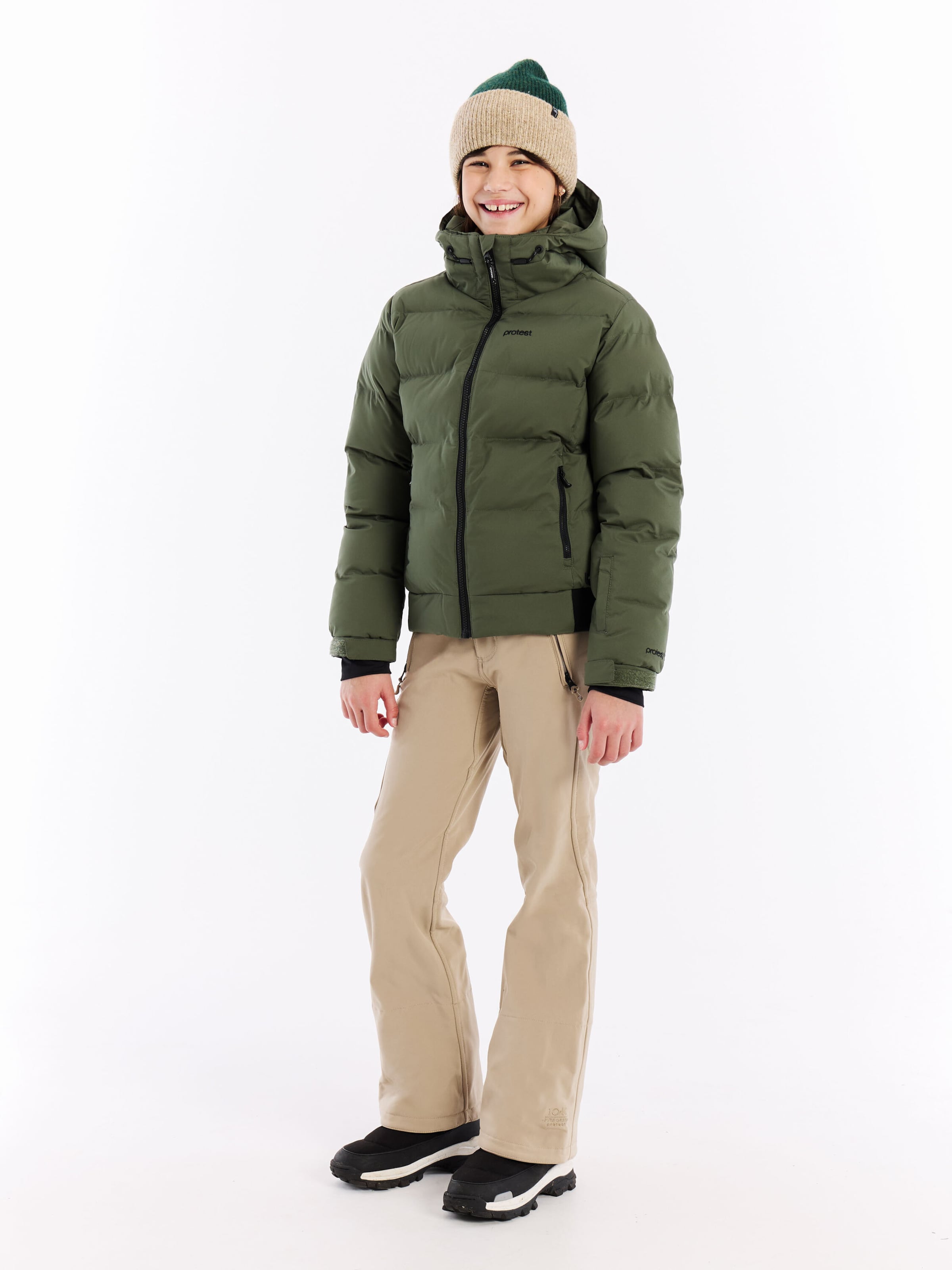 Veste de sport 'PRTELINY JR' PROTEST en vert