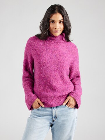 Pull-over 'PCNATHERINE' PIECES en rose : devant