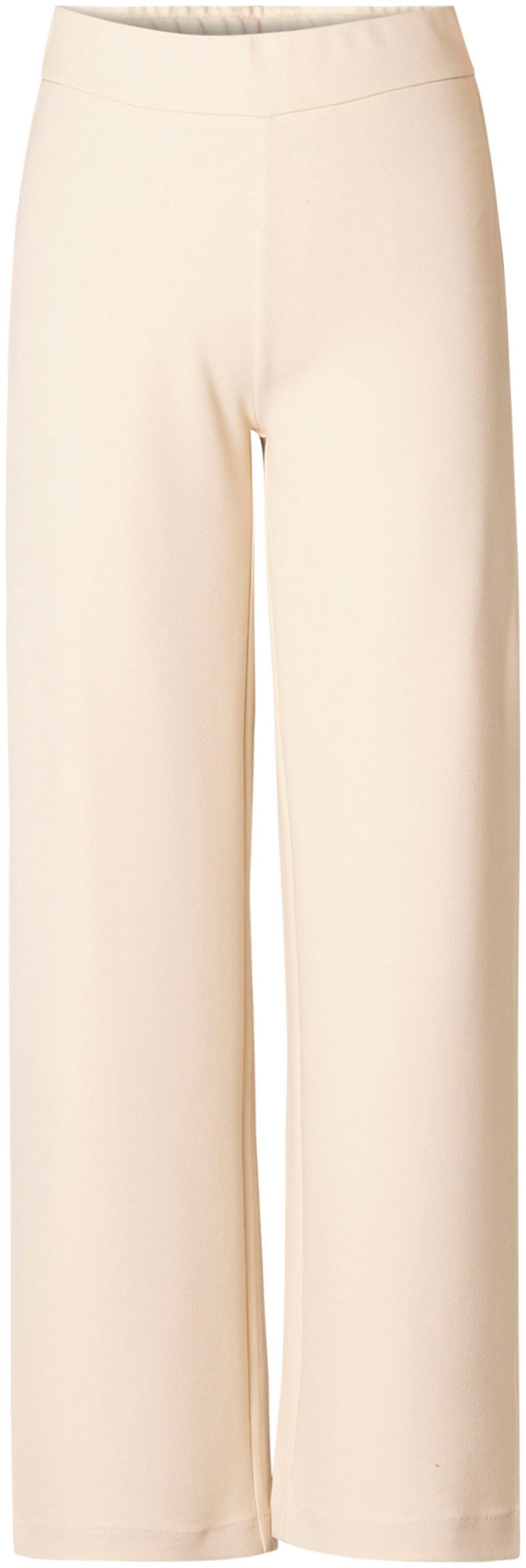 BASE LEVEL CURVY Loosefit Hose in Beige: Vorderseite