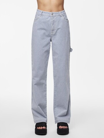 PIECES Regular Jeans 'BILLO' in Blauw: voorkant