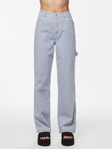 PIECES Regular Jeans 'BILLO' in Blauw: voorkant