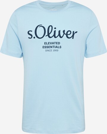 s.Oliver T-Shirt in Blau: predná strana