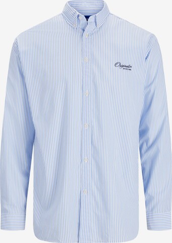 JACK & JONES Regular fit Button Up Shirt 'Brink' in Blue: front