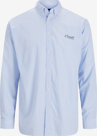 JACK & JONES Regular fit Button Up Shirt 'Brink' in Blue: front