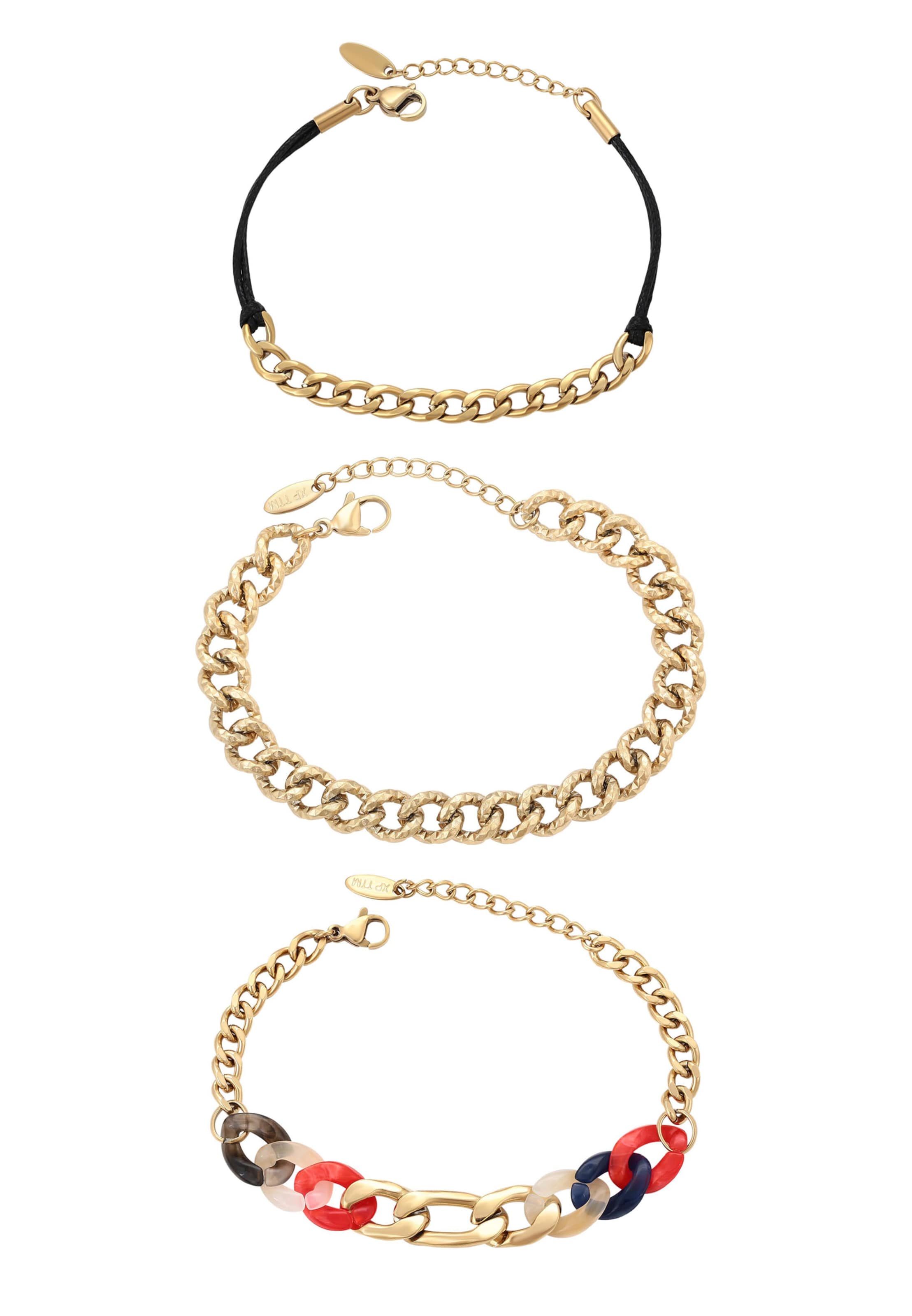 faina - Pulsera en oro: frente
