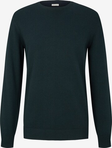 TOM TAILOR Regular fit Sweater in Green: front