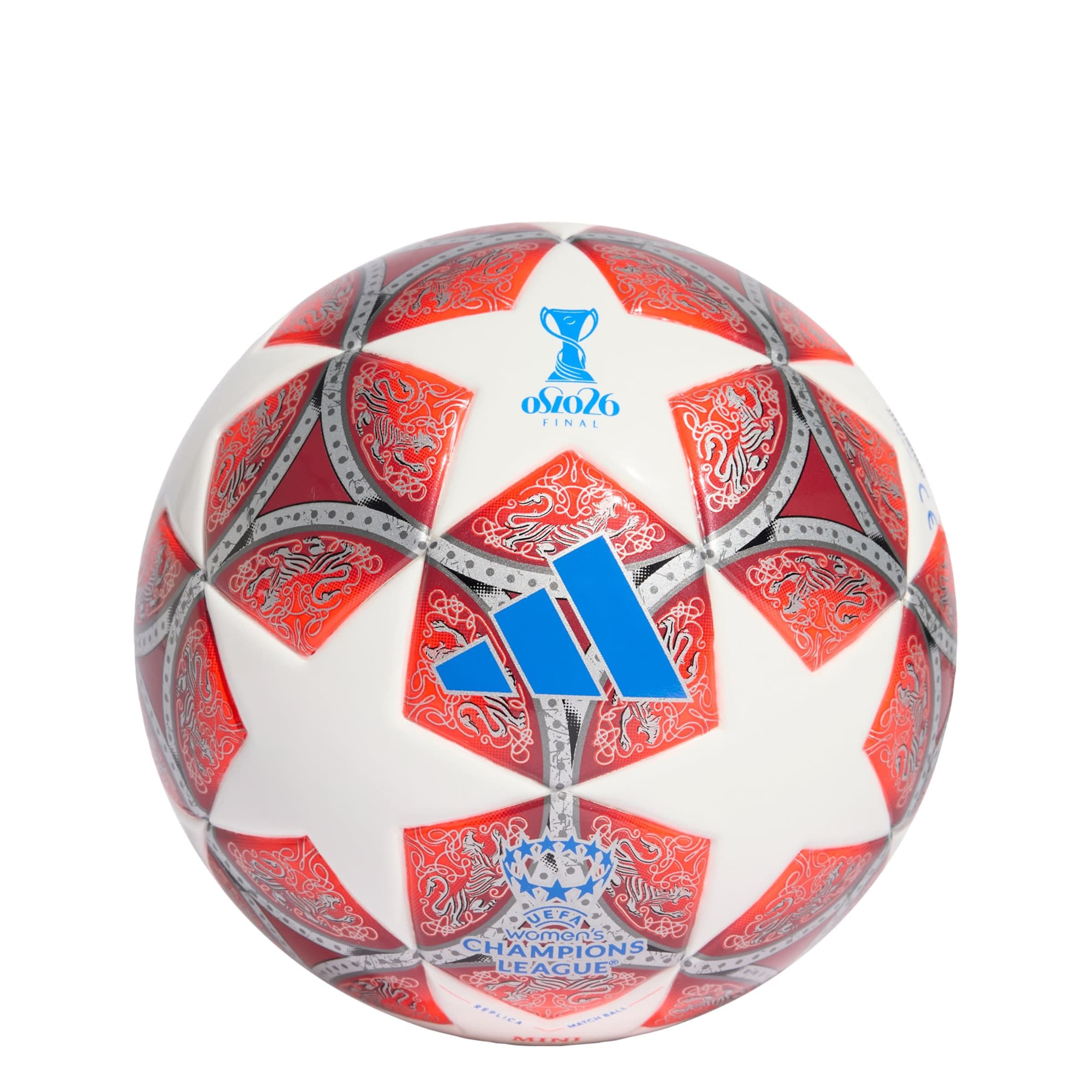 ADIDAS PERFORMANCE Ball in Cobalt blue / Coral / White, Item view