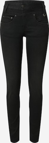 Herrlicher Skinny Jeans 'Sharp' in Black: front