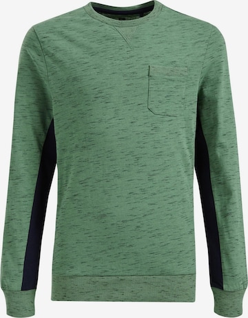 T-Shirt WE Fashion en vert : devant