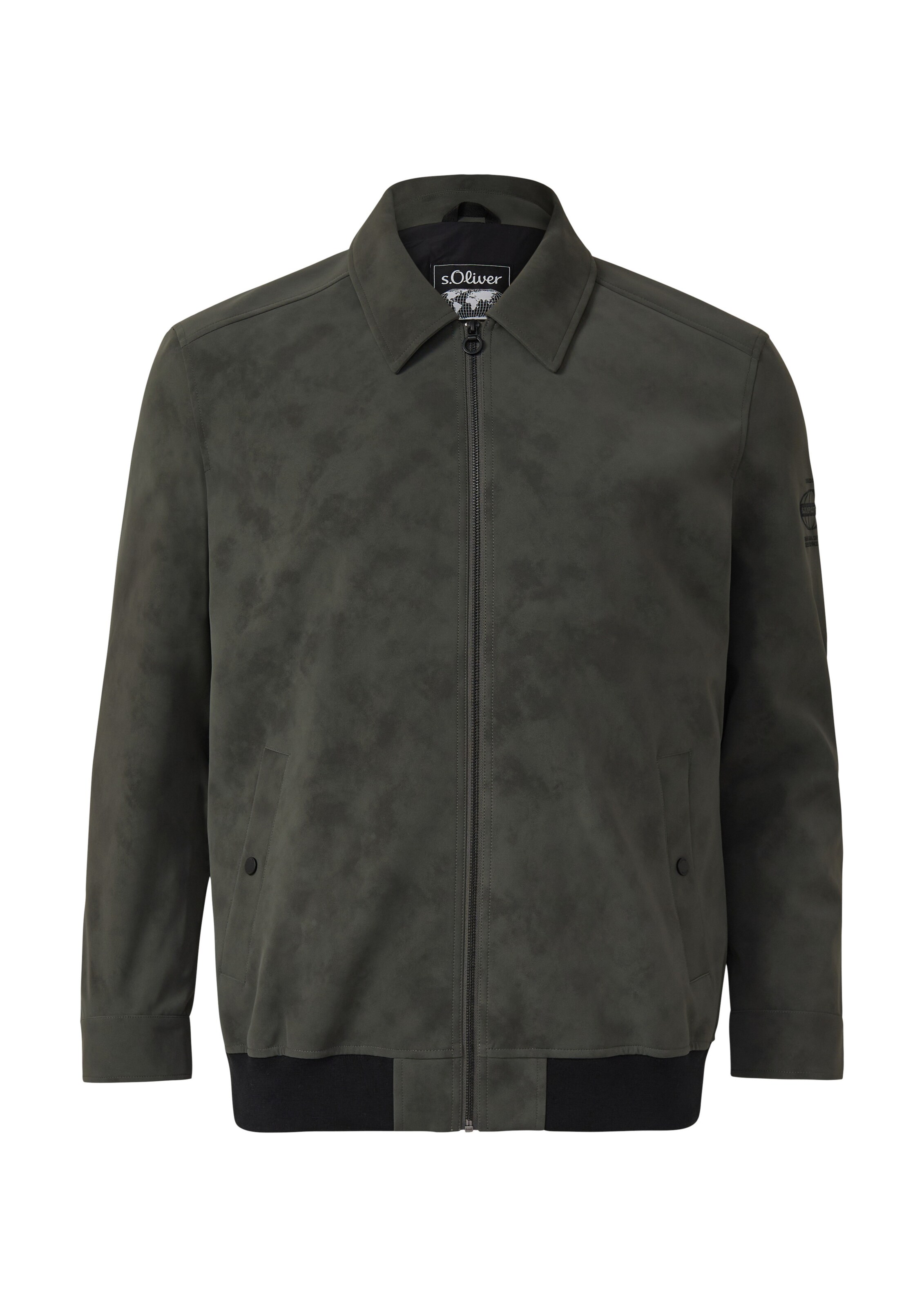 s.Oliver Tussenjas in Grijs: voorkant