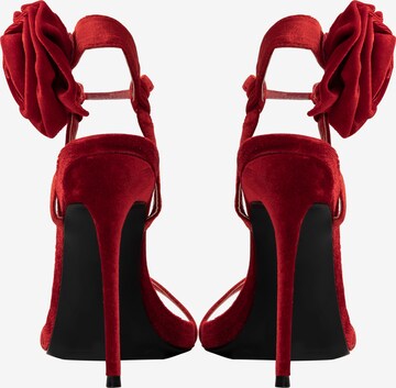 faina Sandals 'Nascita' in Red