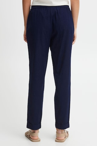 Fransa Regular Pants 'Maddie' in Blue