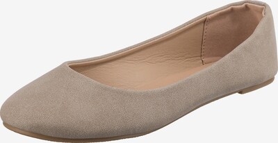 Inselhauptstadt Ballerina in taupe, Produktansicht