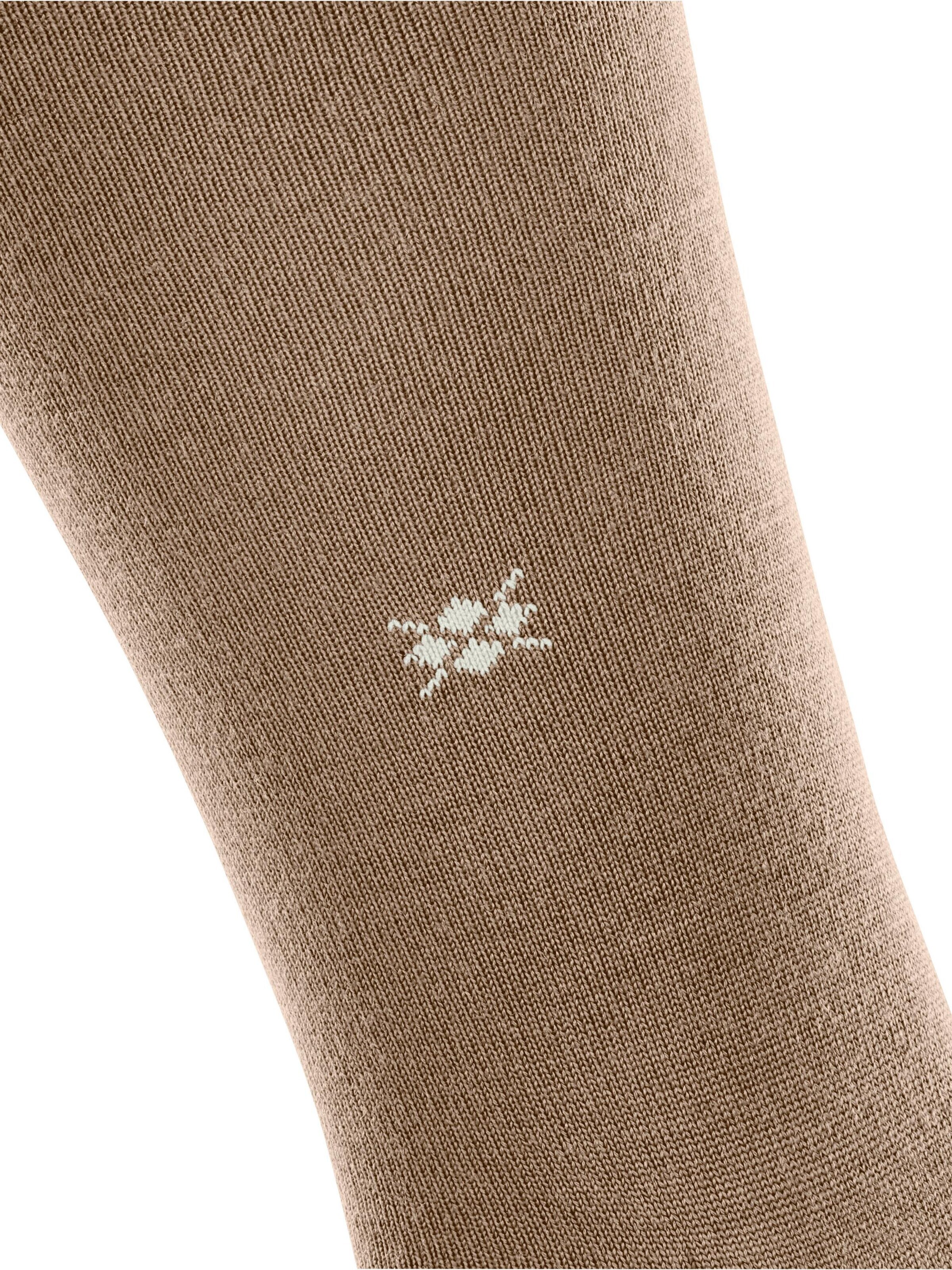 BURLINGTON Knee High Socks 'Leeds' in Yellow
