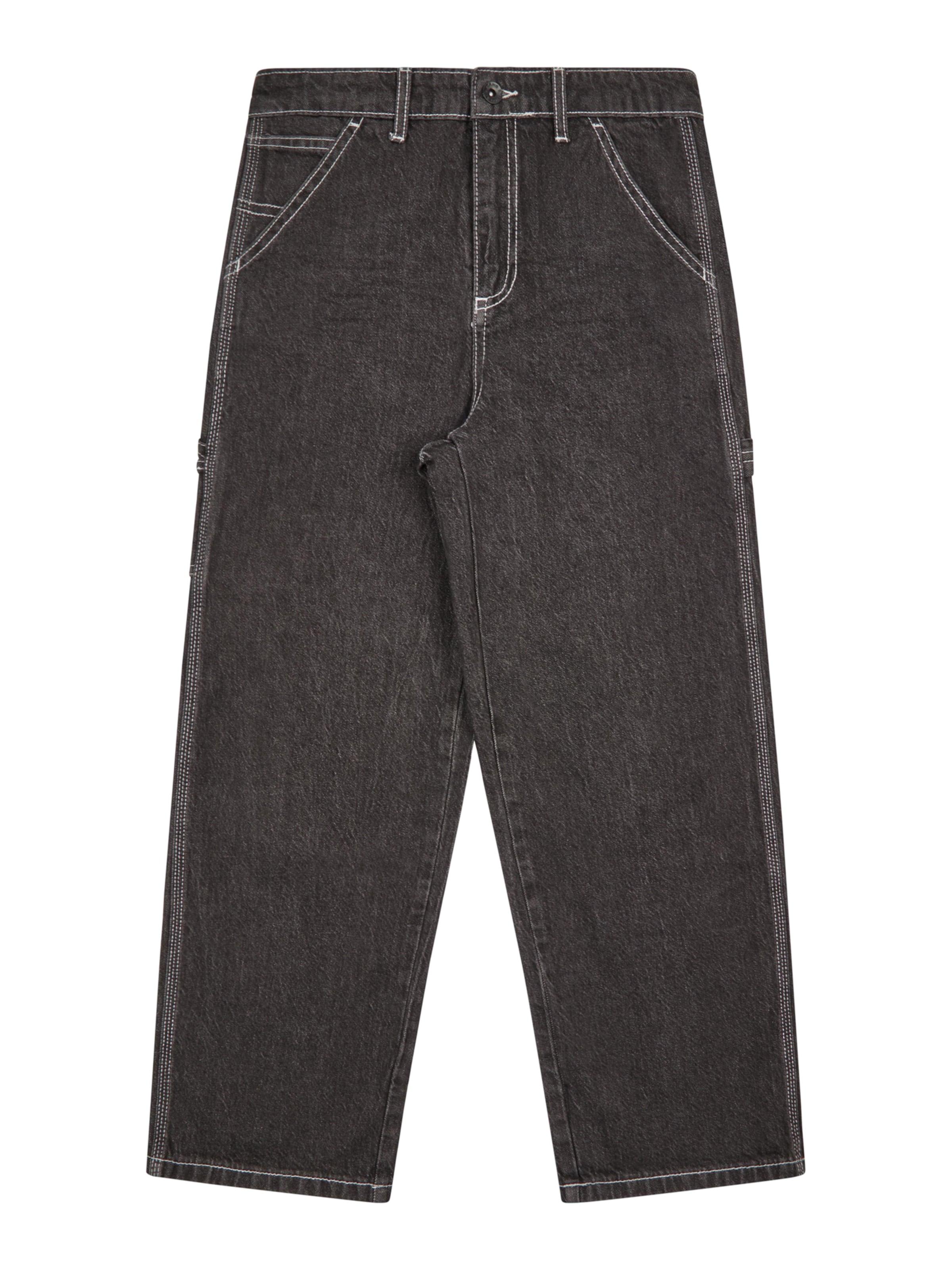 STACCATO Laiad sääred Teksapüksid, värv must: eest vaates