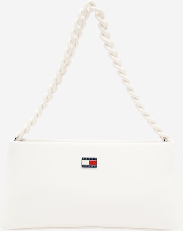 Sac bandoulière Tommy Jeans en blanc : devant