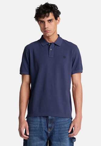 Tricou de la TIMBERLAND pe albastru: față